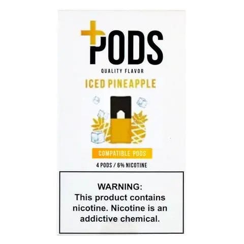 JUUL Pods Plus Pods 6% Nicotine Ice Pineapple (Pack of 4)