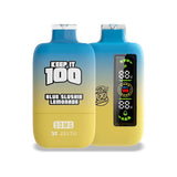 Keep It 100 Disposable Vape Blue Slushie Lemonade Keep It 100 20K Disposable Vape  (5%, 20000 Puffs)