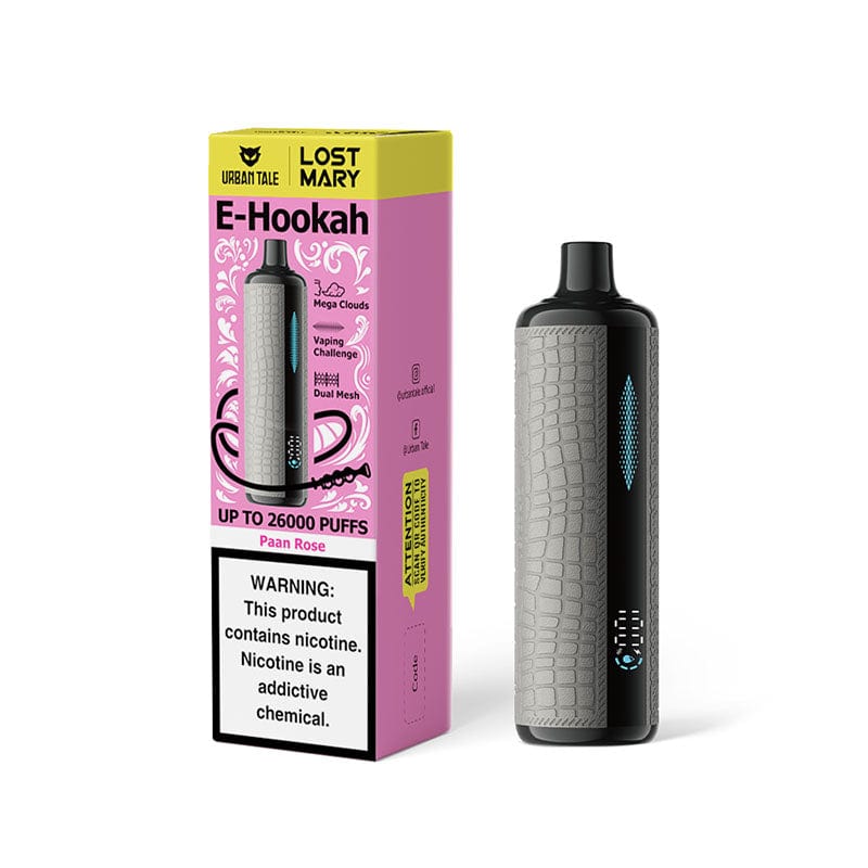 Lost Mary Disposable Vape Paan Rose Lost Mary x Urban Tale E-hookah Disposable Vape (0.6%,26000 Puffs)