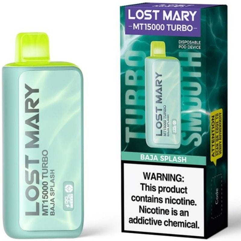 Lost Mary MT15000 Turbo Disposable Vape Baja Splash Flavor