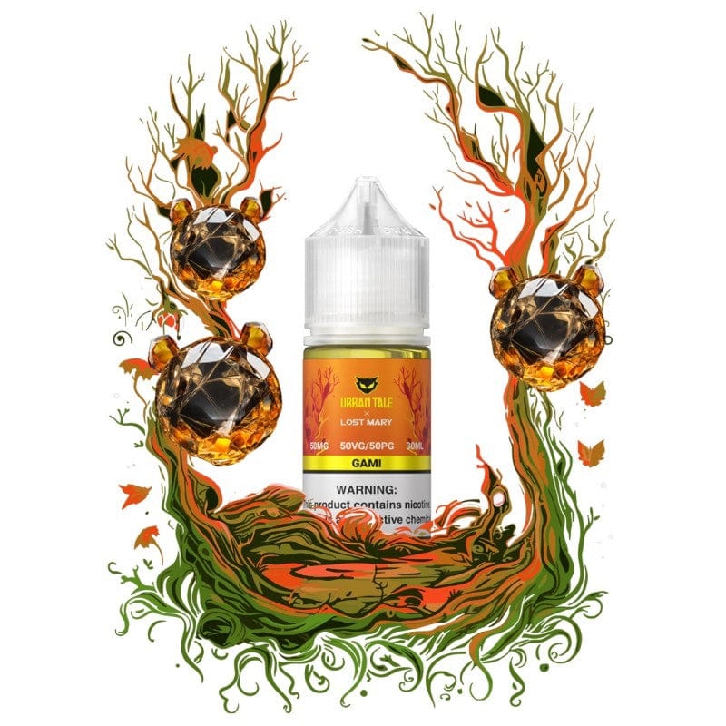 Lost Mary Juice 50MG Lost Mary x Urban Tale Gami Nic Salt Vape Juice 30ml