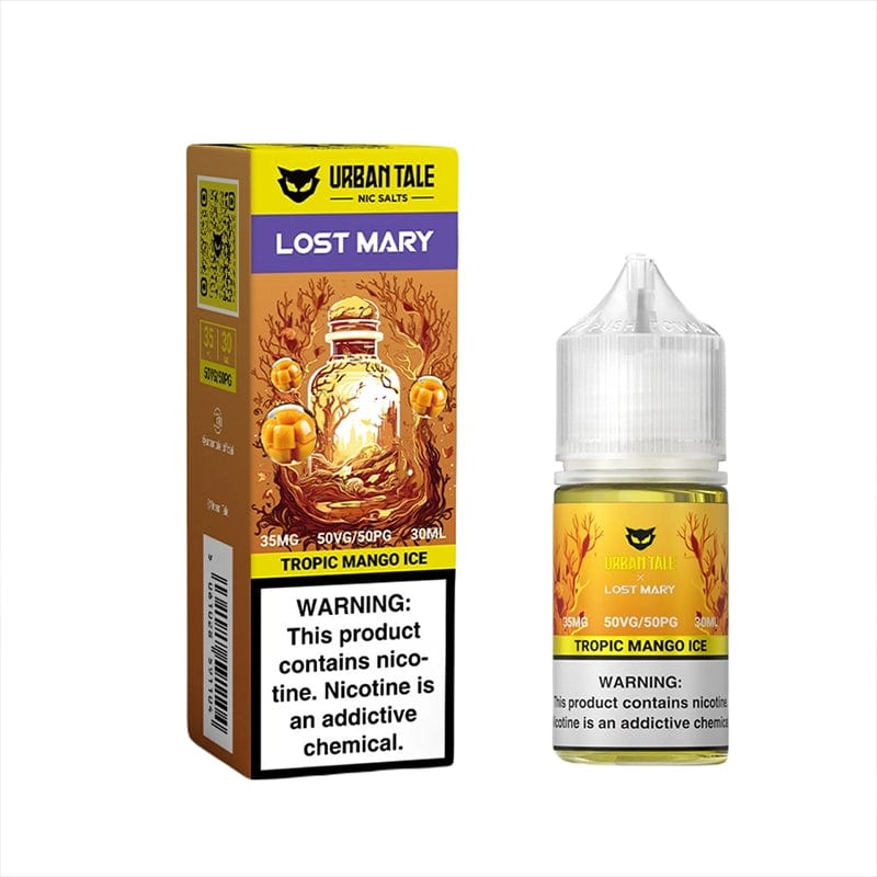 Lost Mary Juice 35MG Lost Mary x Urban Tale Tropic Mango Ice Nic Salt Vape Juice 30ml