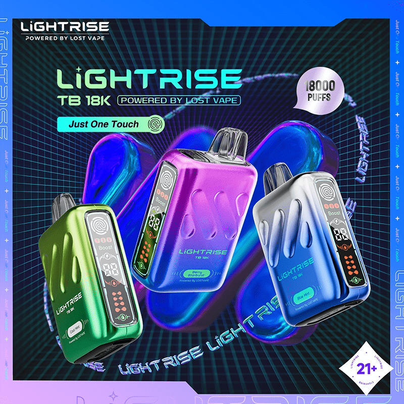 Lost Vape Lost Vape Lightrise TB 18K Disposable Vape (5%, 18000 Puffs)