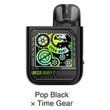 Lost Vape Pod System Pop Black x Time Gear Lost Vape Ursa Baby 2 22W Pod Kit