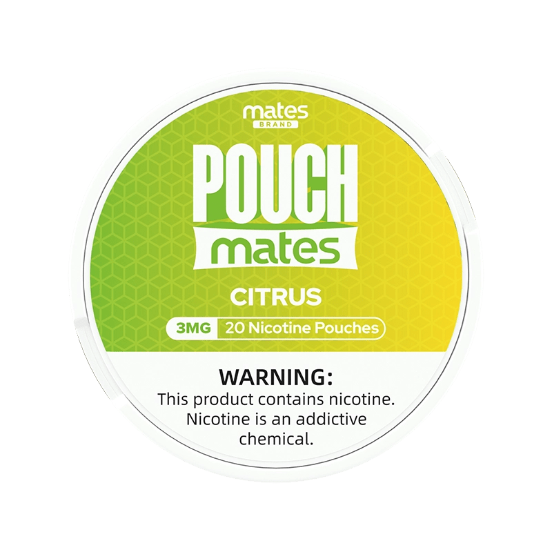 Mates Cigarette Solutions Citrus / 3mg Mates Nicotine Pouches