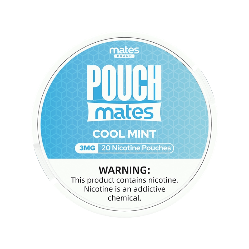 Mates Cigarette Solutions Cool Mint / 3mg Mates Nicotine Pouches