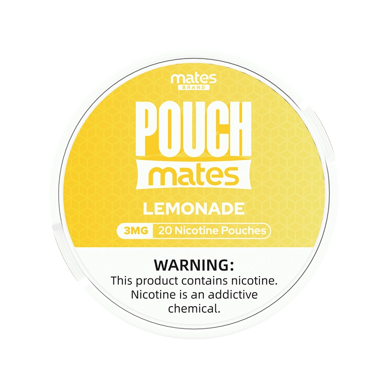 Mates Cigarette Solutions Lemonade / 3mg Mates Nicotine Pouches