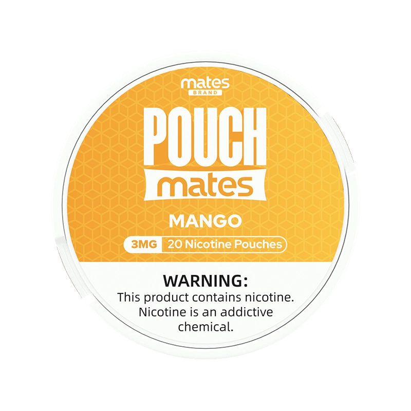 Mates Cigarette Solutions Mango / 3mg Mates Nicotine Pouches