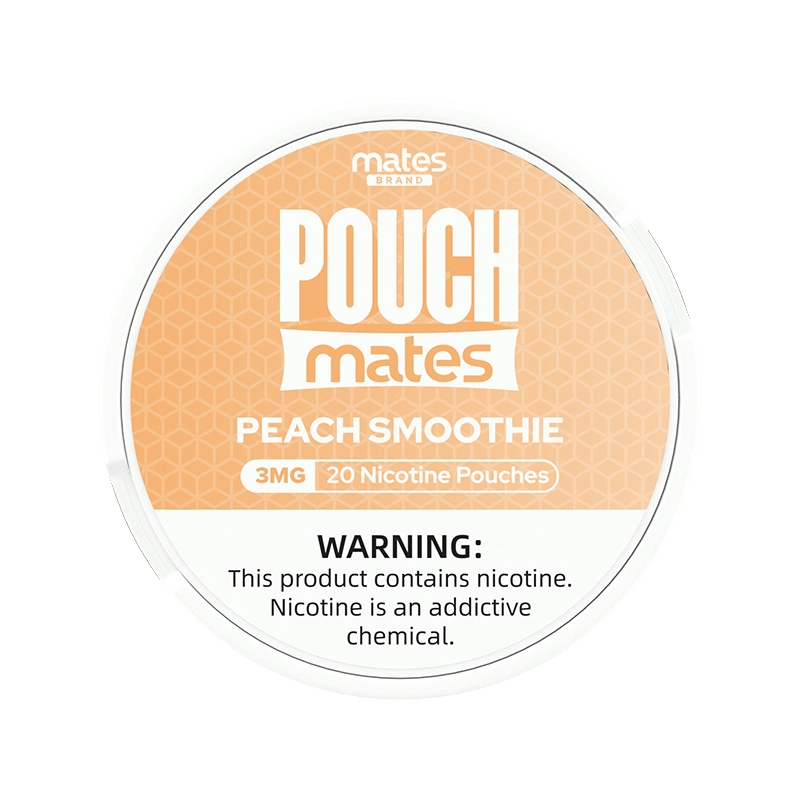 Mates Cigarette Solutions Peach Smoothie / 3mg Mates Nicotine Pouches