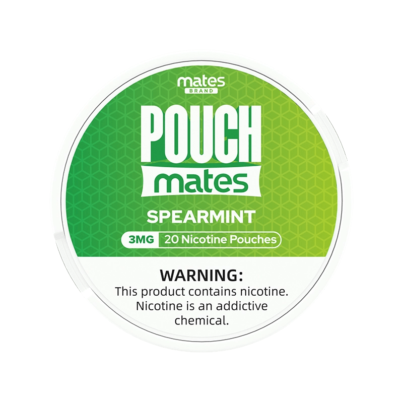 Mates Cigarette Solutions Spearmint / 3mg Mates Nicotine Pouches