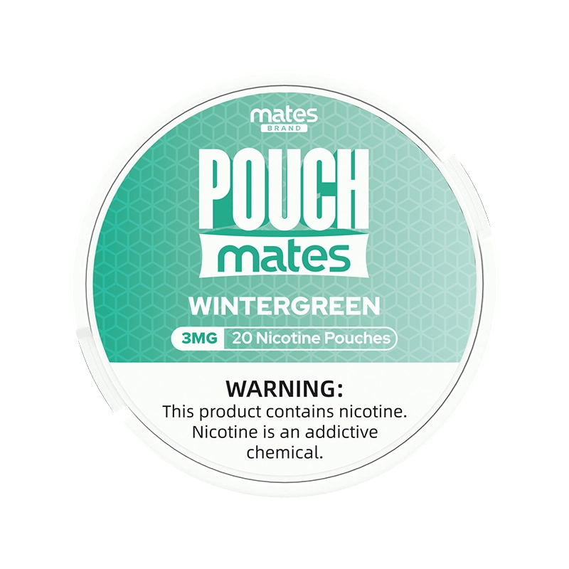 Mates Cigarette Solutions Wintergreen / 3mg Mates Nicotine Pouches