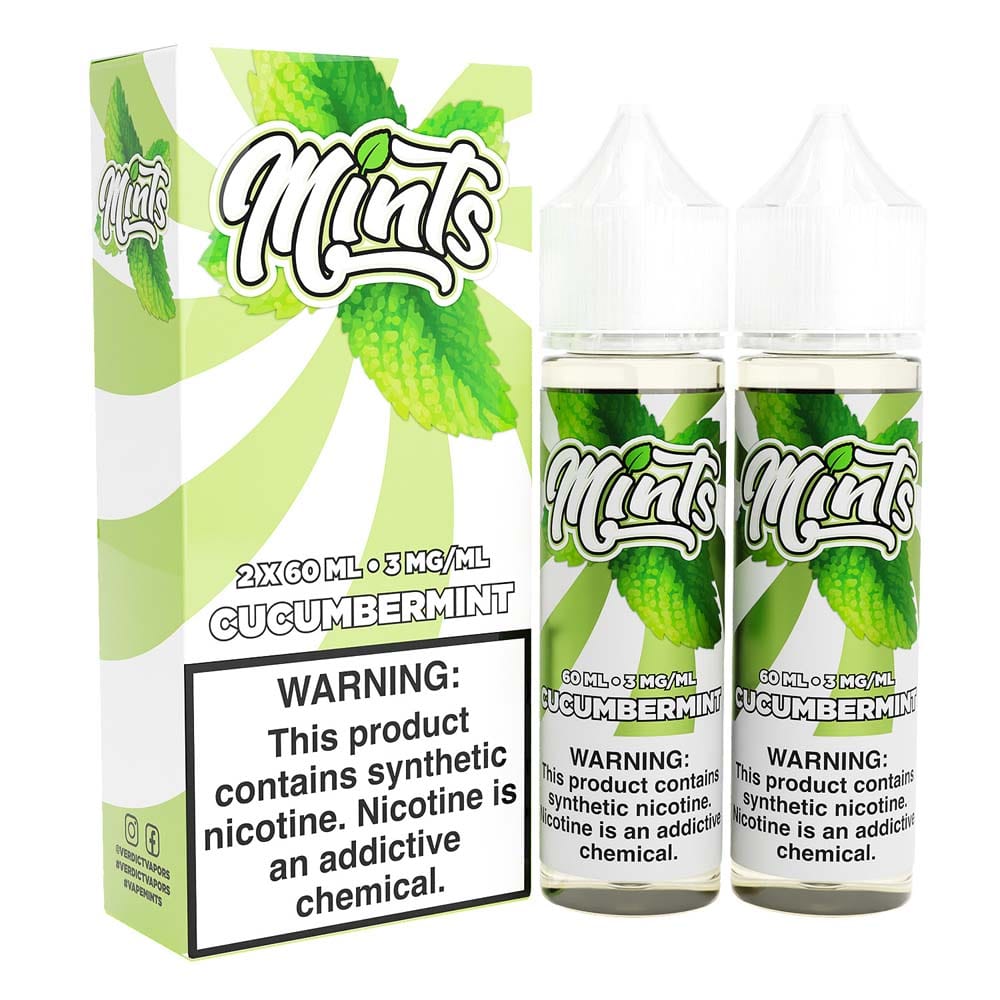 Mints Vape Co. Cucumber Mint 2x 60ml (120ml) Vape Juice – Eightvape