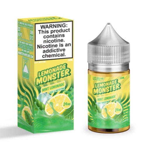 Monster Vape Labs 🎁 Lemonade Monster Mint Lemonade NTD 30ml Nic Salt Vape Juice (40% off)