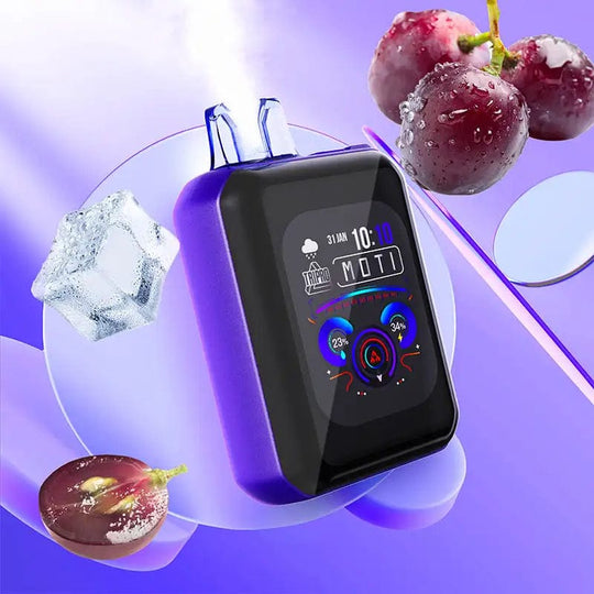 MOTI Vape Disposable Vape Grape Frozen MOTI Tripro 32K Disposable Vape (5%, 32000 Puffs)