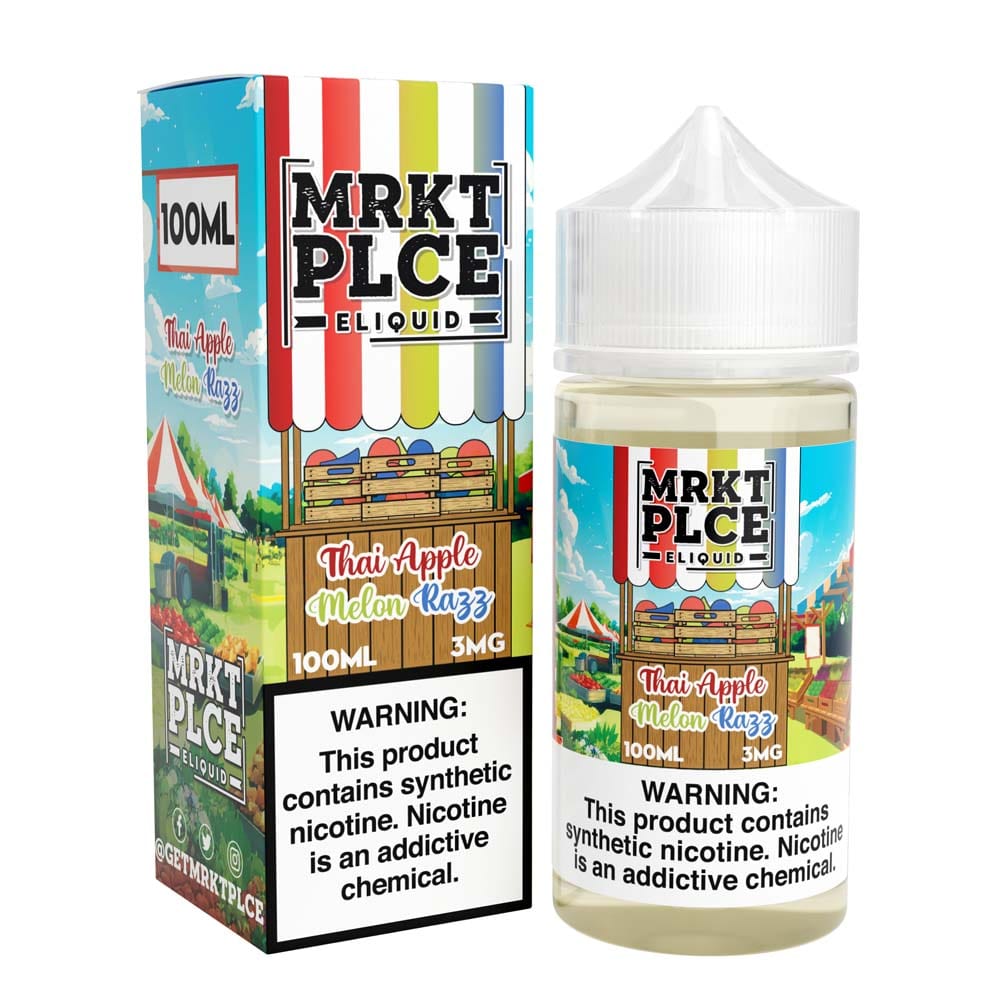 MRKT PLCE Juice MRKT PLCE Thai Apple Melon Razz 100ml Vape Juice