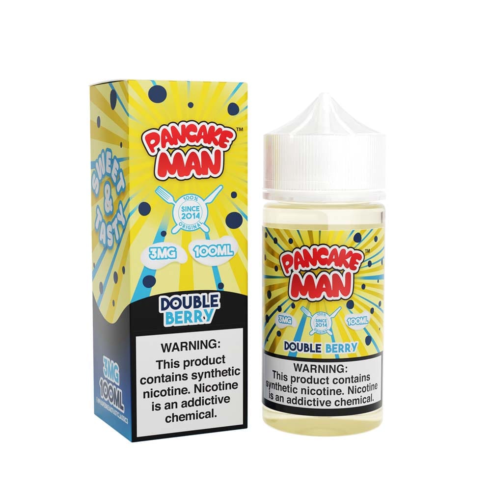 MRKT PLCE Juice Pancake Man Double Berry 100ml Vape Juice