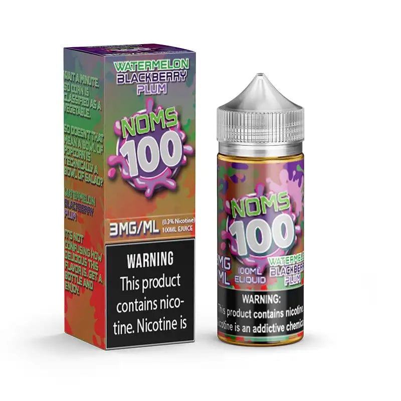 Nomenon Juice 3mg Noms 100 Watermelon Blackberry Plum 100ml