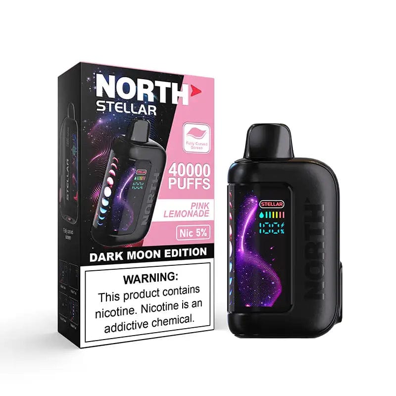 North Disposable Vape Pink Lemonade North Stellar Dark Moon Edition 40K Disposable Vape (5%, 40000 Puffs)