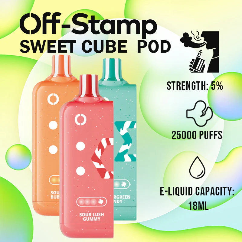 Off-Stamp X-CUBE Sweet 25K Disposable Pod (5%, 25000 Puffs)