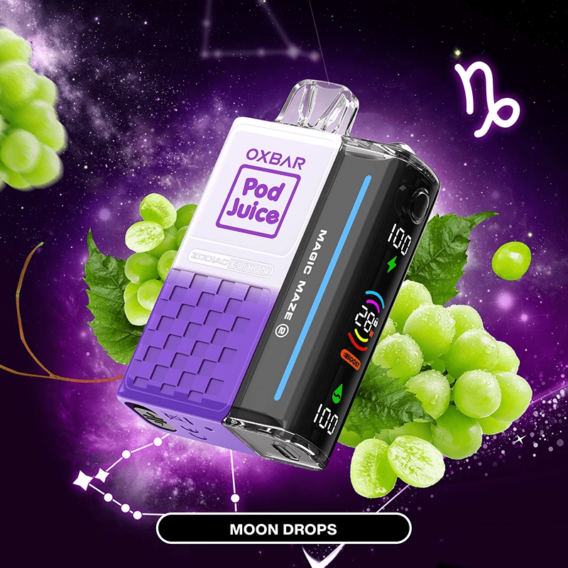 OXBAR Disposable Vape Moon Drops OXBAR X Pod Juice Magic Maze 2.0 30K Disposable Vape (5%, 30000 Puffs)