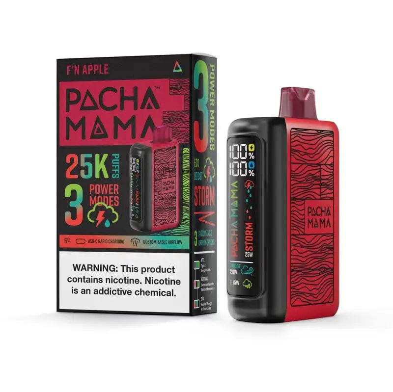 Pachamama Disposable Vape F’N Apple Pachamama 25K Disposable Vape (5%, 25000 Puffs)