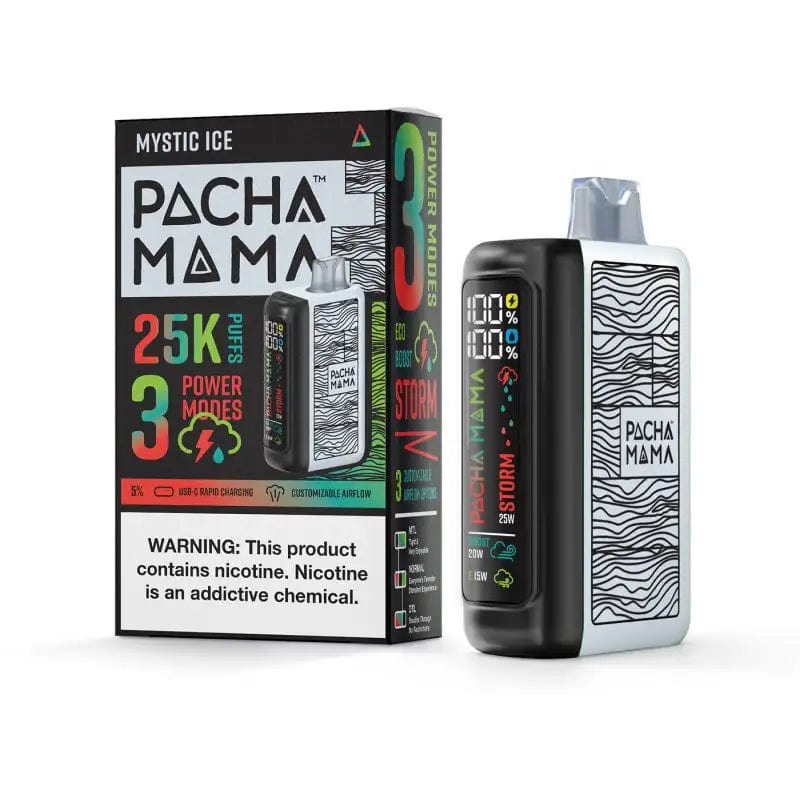 Pachamama Disposable Vape Mystic Ice Pachamama 25K Disposable Vape (5%, 25000 Puffs)