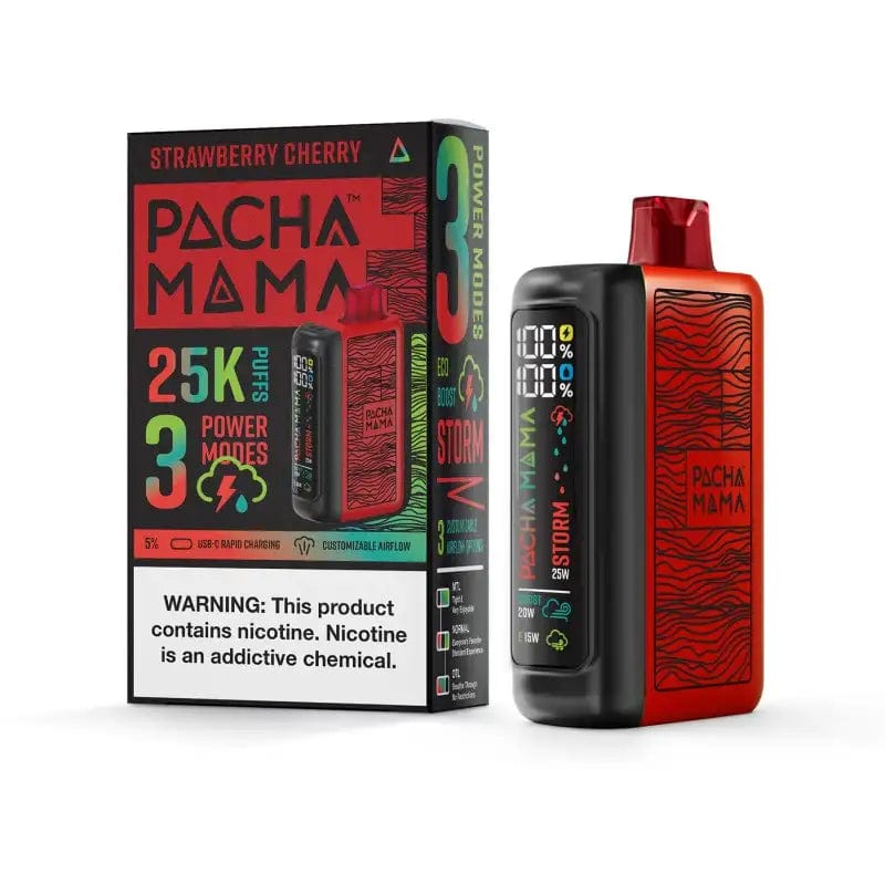 Pachamama Disposable Vape Strawberry Cherry Pachamama 25K Disposable Vape (5%, 25000 Puffs)