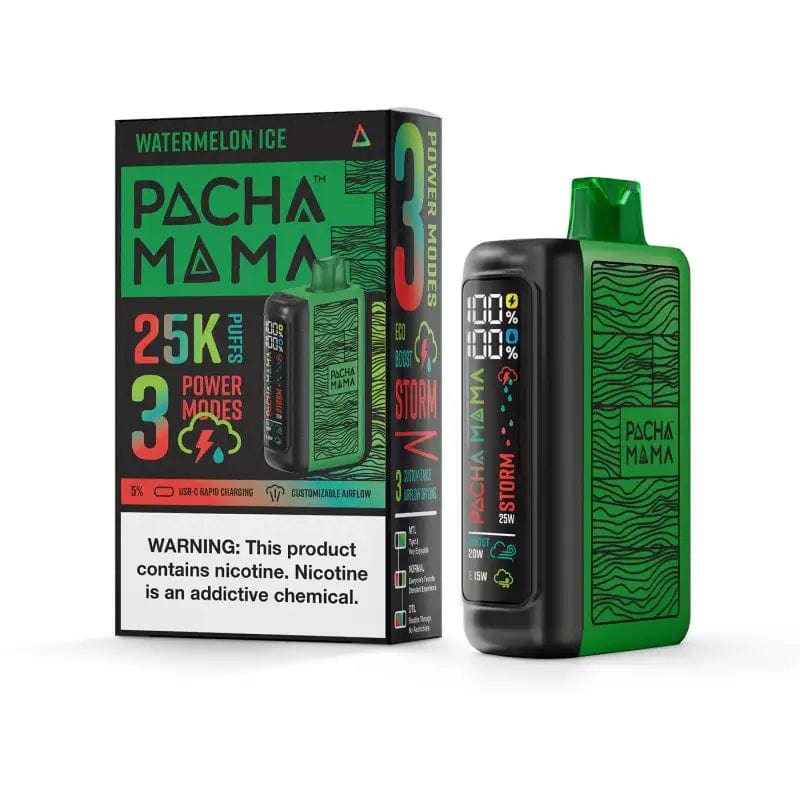 Pachamama Disposable Vape Watermelon Ice Pachamama 25K Disposable Vape (5%, 25000 Puffs)