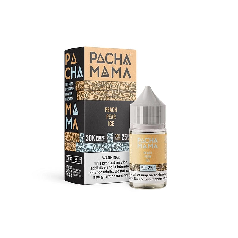 Pachamama Juice Pachamama Plus+ Peach Pear Ice TFN Salt Vape Juice 30ml