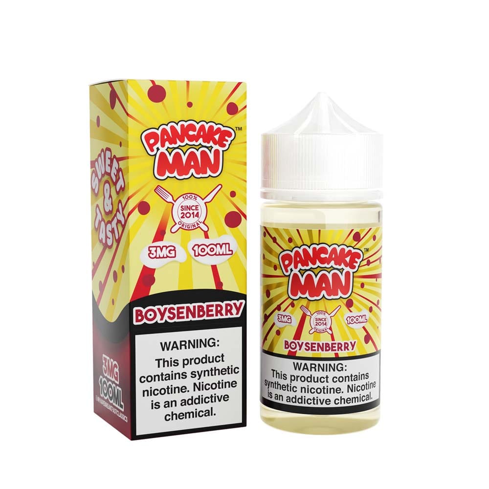 Pancake Man Juice Pancake Boysenberry 100ml Vape Juice