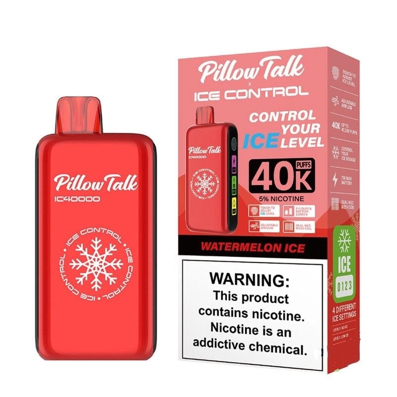 Pillow Talk Disposable Vape Pillow Talk Ice Control IC40000 Disposable Vape (5%, 40000 Puffs)