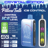 Pillow Talk Disposable Vape Pillow Talk Ice Control IC40000 Disposable Vape (5%, 40000 Puffs)