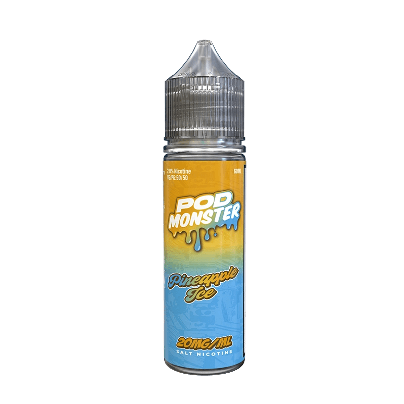 Monster Vape Labs Juice 20MG Pod Monster Salts Pineapple Ice Synthetic Vape Juice 60ml