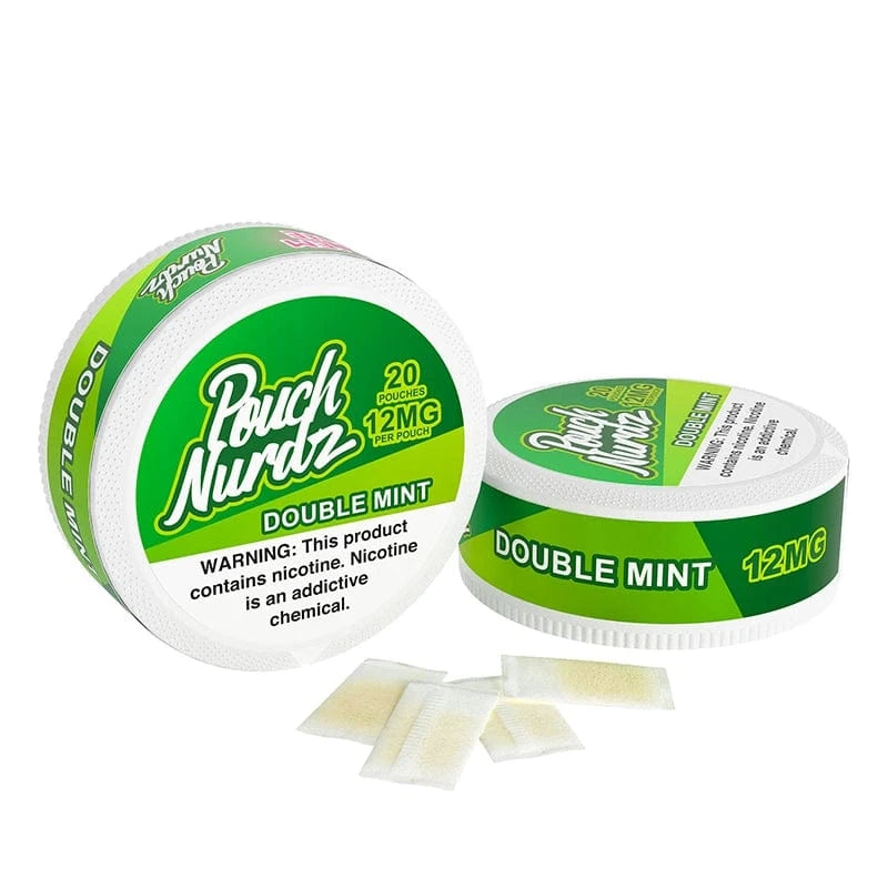 Pouch Nurdz Cigarette Solutions 12mg / Double Mint Pouch Nurdz Nicotine Pouches