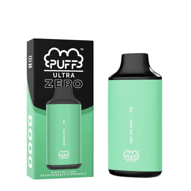 Puff Bar Disposable Vape Melon Kiwi Puff Bar Ultra Zero 8000 Disposable Vape (0%, 8000 Puffs)