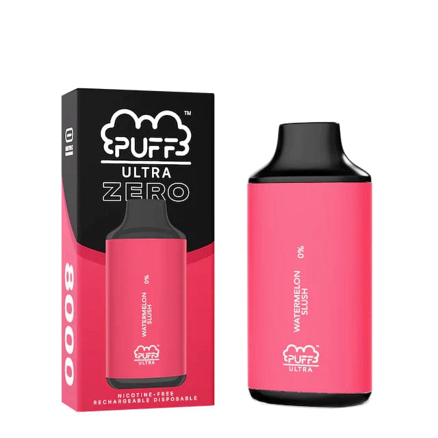 Puff Bar Disposable Vape Watermelon Slush Puff Bar Ultra Zero 8000 Disposable Vape (0%, 8000 Puffs)