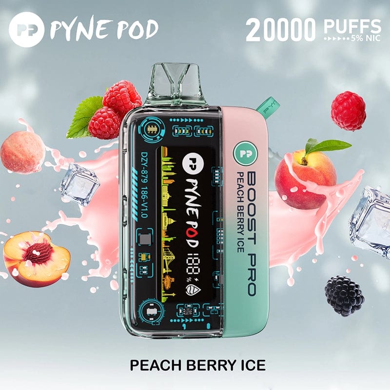 Pyne Pod Boost Pro Disposable Vape (0% & 5%, 20000 Puffs) – Eightvape