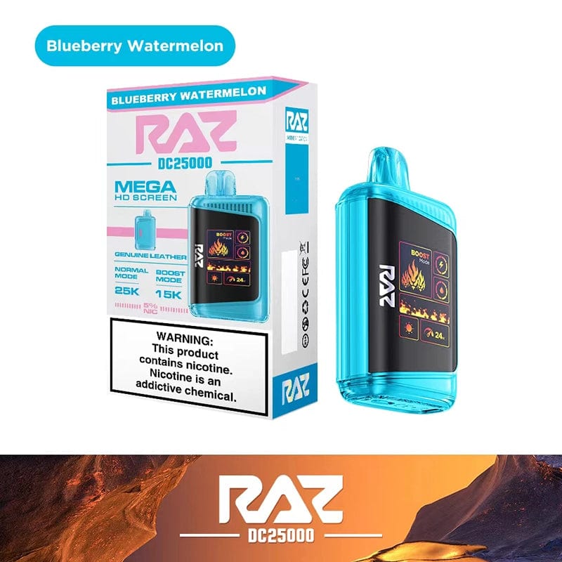 RAZ DC25000 Disposable Vape Blueberry Watermelon Flavor