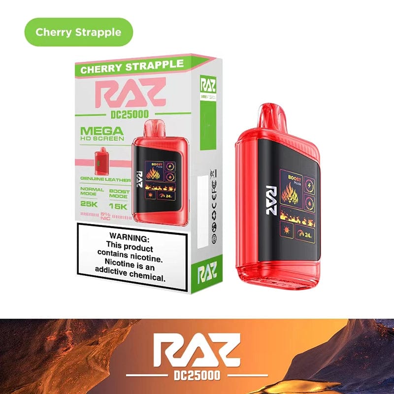 RAZ DC25000 Disposable Vape Cherry Strapple Flavor