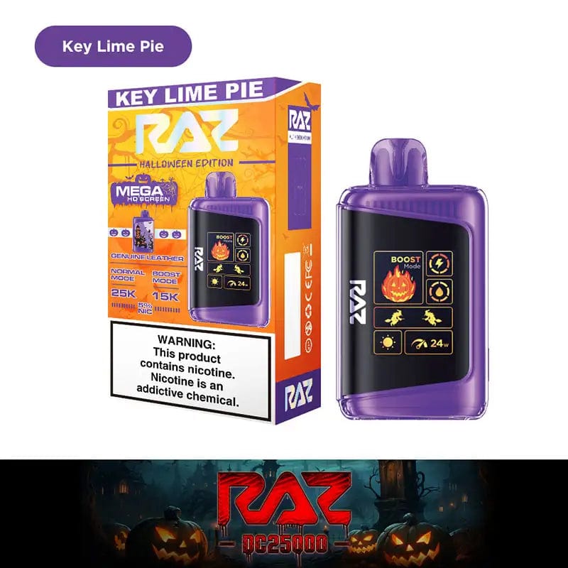 RAZ Disposable Vape Key Lime Pie (Halloween Edition) RAZ DC25000 Disposable Vape (5%, 25000 Puffs)