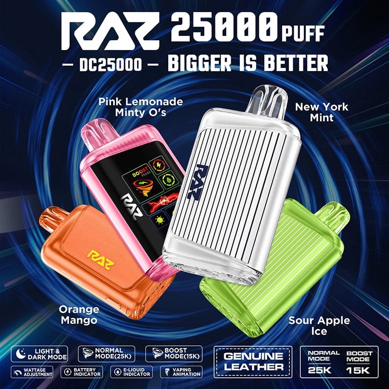 RAZ Disposable Vape RAZ DC25000 Disposable Vape (5%, 25000 Puffs)