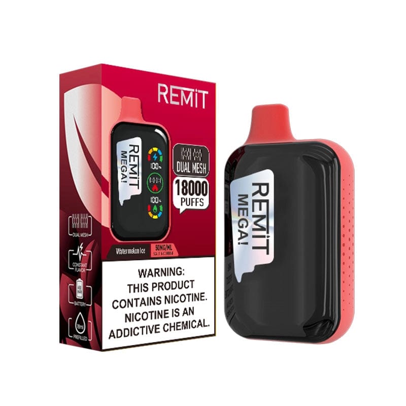 Remit Mega 18000 Disposable Vape Watermelon Ice Flavor