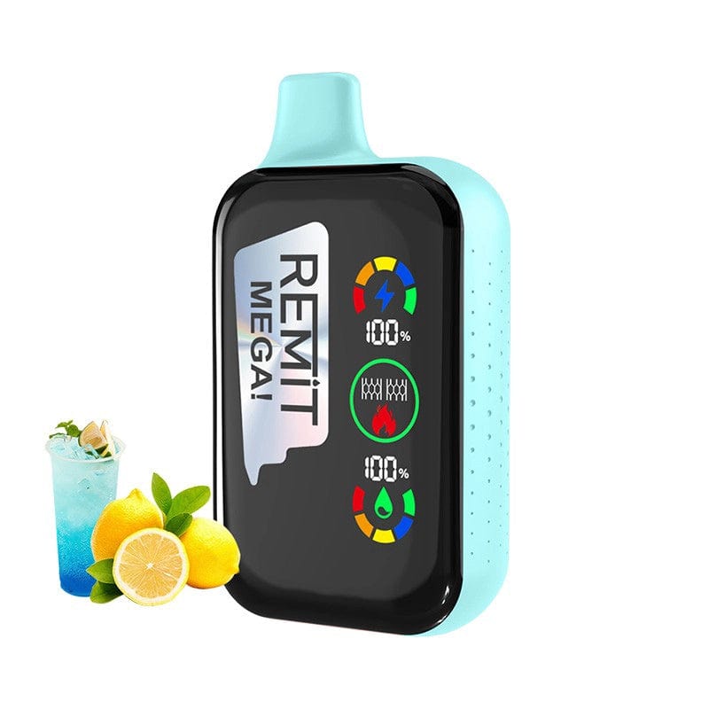 Remit Mega 18000 Disposable Vape Blue Razz Lemonade Flavor