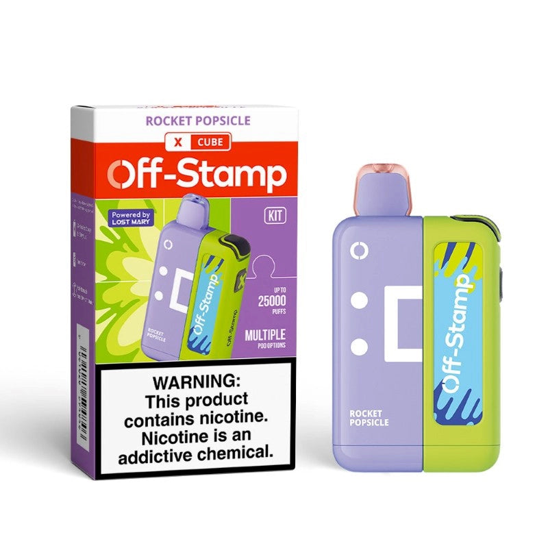 Off-Stamp X-CUBE 25K Disposable Kit (5%, 25000 Puffs)