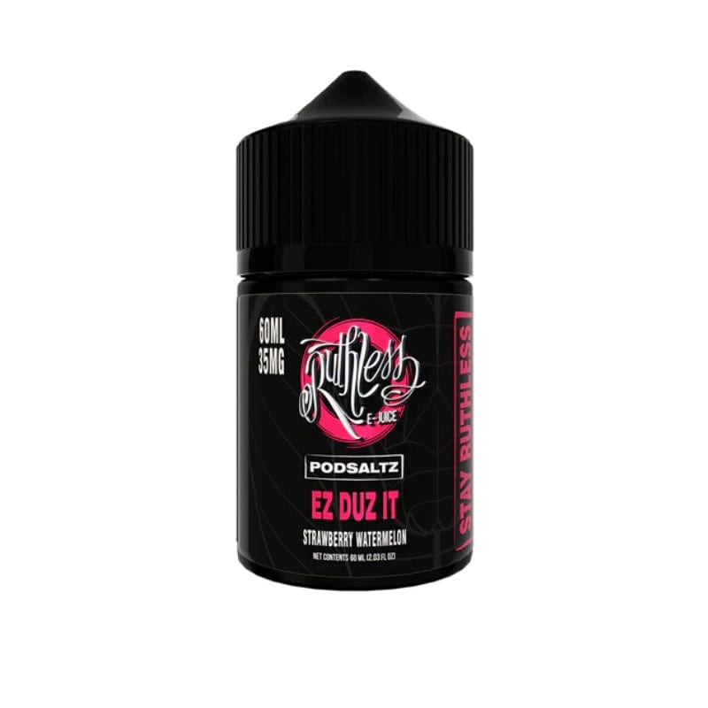 Ruthless Juice 35mg Ruthless Nicotine Alternative Salt Ez Duz It 60ml