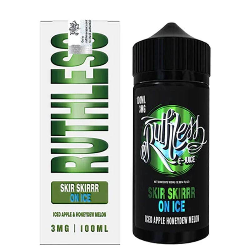 Ruthless Juice 3mg Ruthless Nicotine Alternative Skir Skirrr On Ice 100ml