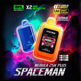 SMOK Spaceman Nebula 25K Plus Disposable Vape Apple Mango Melon Flavor