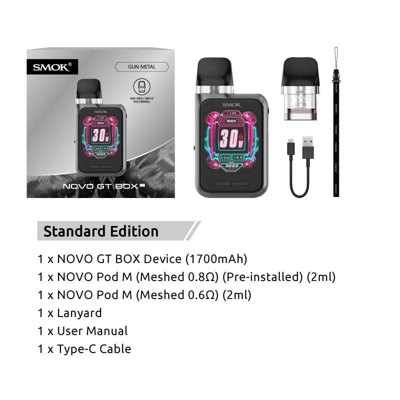 SMOK Pod System SMOK Novo GT Box 30W Pod Kit