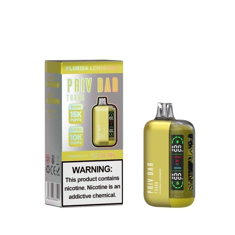 Smok PRIV Bar Turbo Disposable Vape Florida Lemonade Flavor