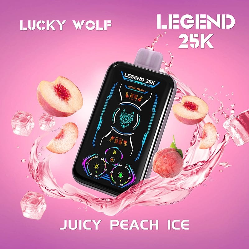 SnowWolf Disposable Vape SnowWolf Lucky Wolf Legend 25K Disposable Vape (5%, 25000 Puffs)